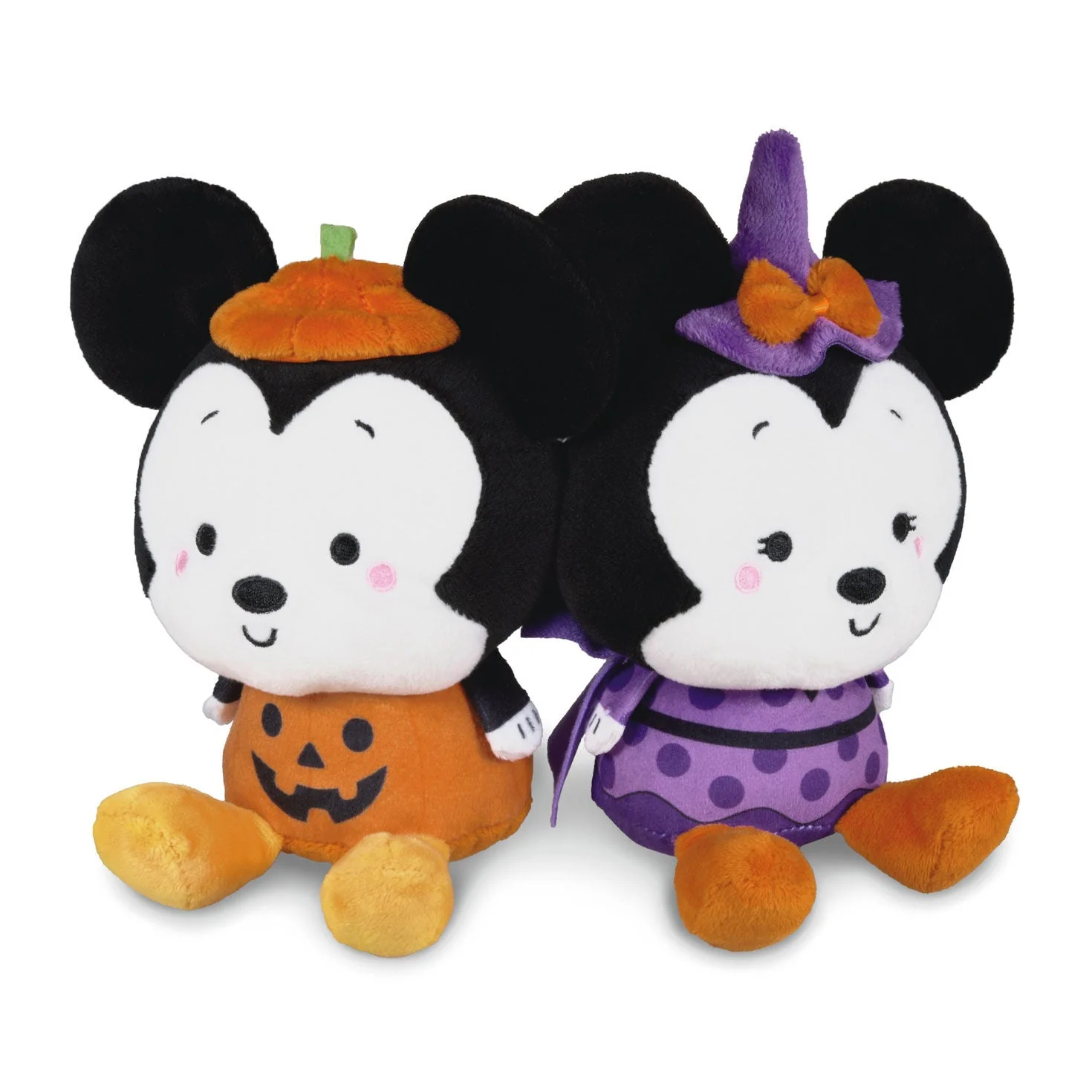 Disney Mickey Mouse & Minnie Mouse Halloween Magnetic Plush – Better Together - Image 2