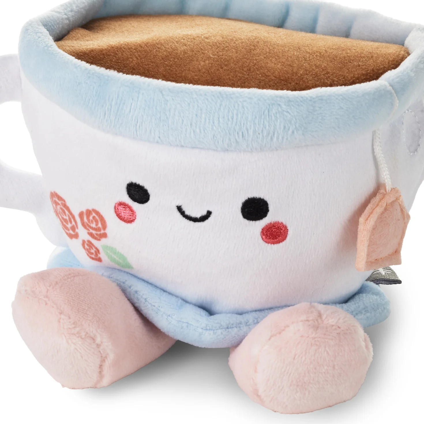Better Together Teacup and Macaron Cookie Magnetic Plush Pair, 3.5" - Image 7