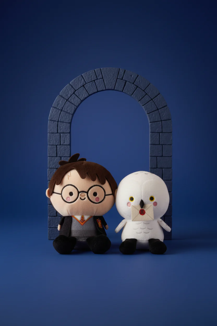 Better Together Harry Potter™ and Hedwig™ Magnetic Plush Pair, 5.5" - Image 10