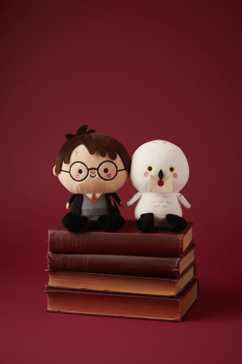 Better Together Harry Potter™ and Hedwig™ Magnetic Plush Pair, 5.5" - Image 11