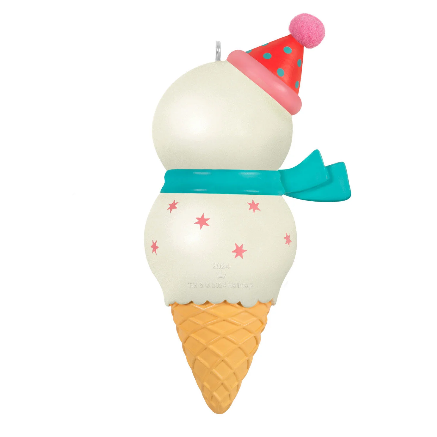 Daughter Snowman Ice Cream Cone — Hallmark Keepsake Christmas Ornament loop - Image 6