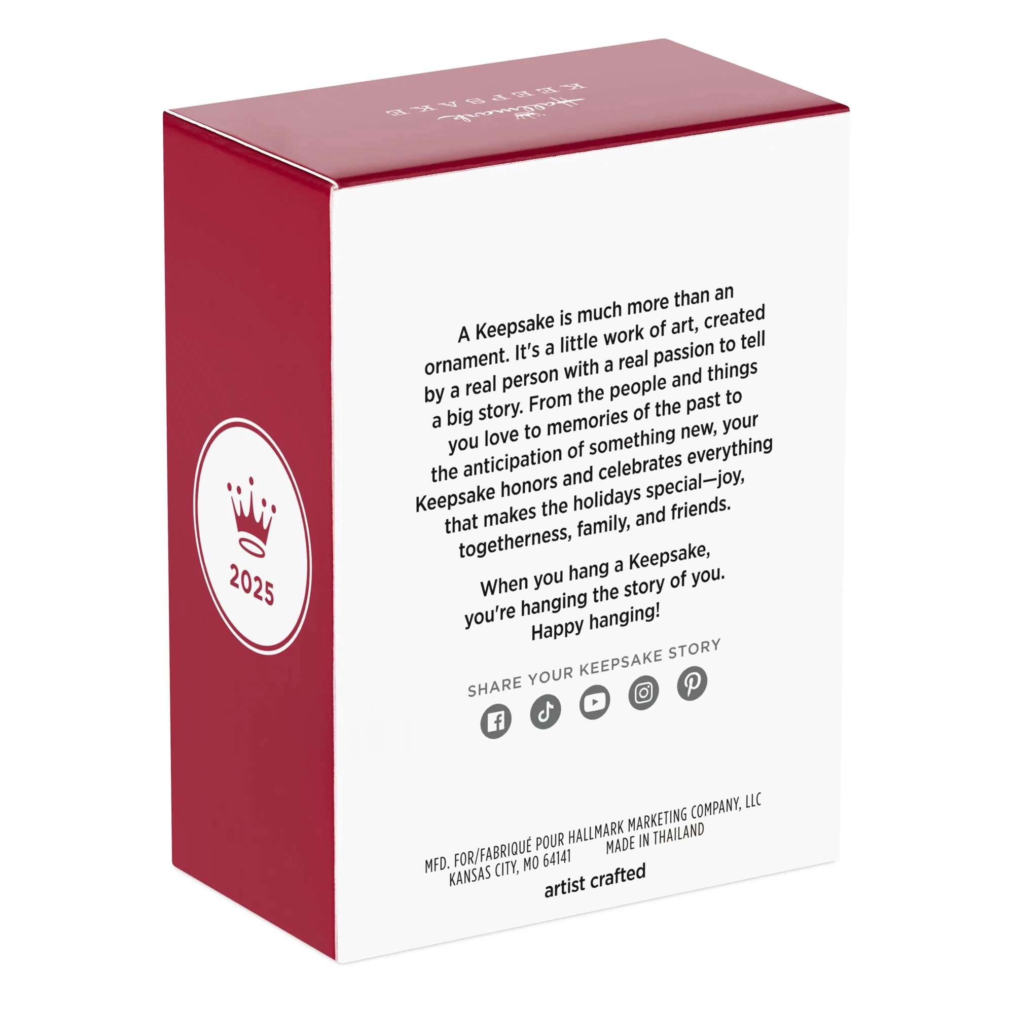 A Perfect Match — 2025 Hallmark Keepsake Christmas Ornament - Image 8