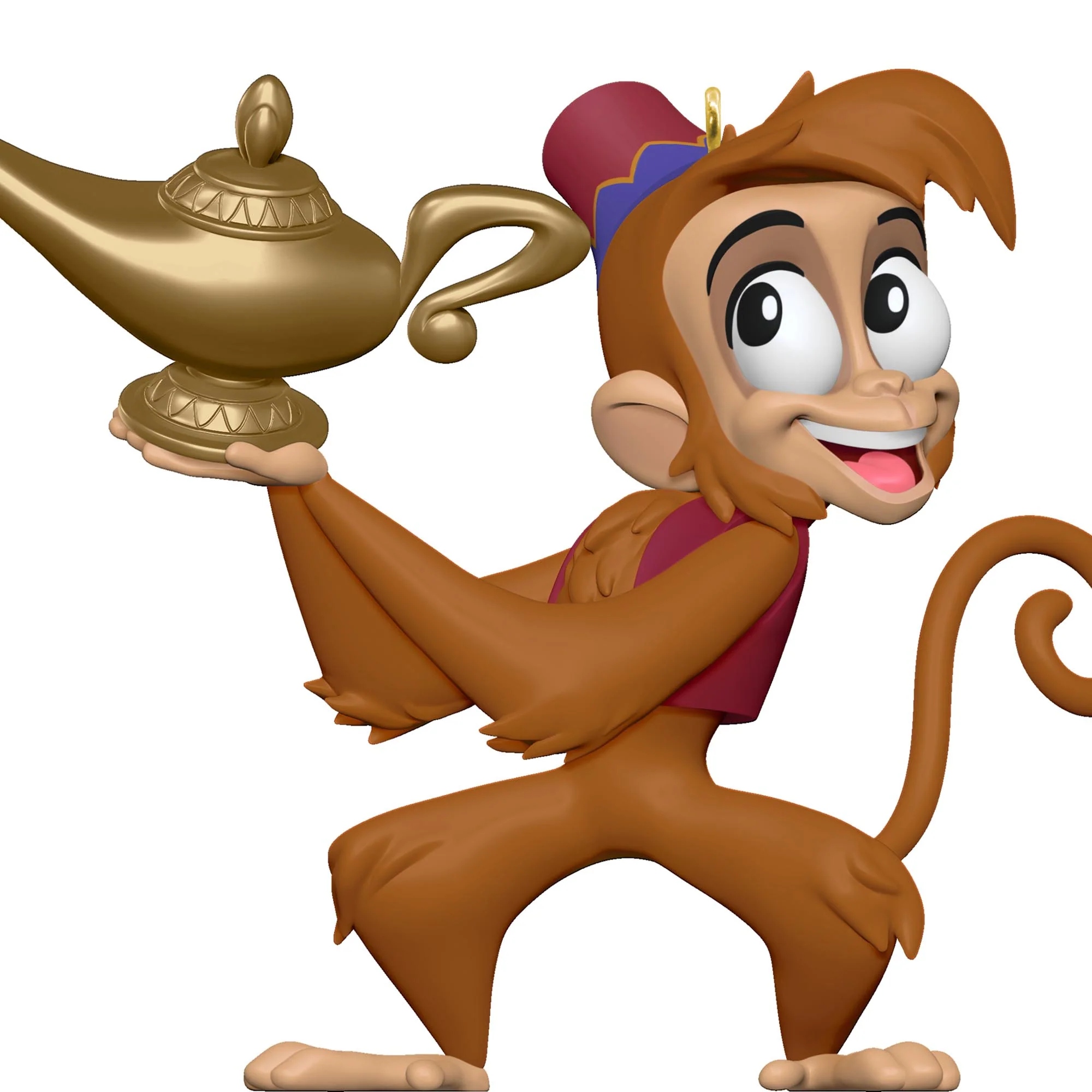 Disney Aladdin, Abu and the Magic Lamp — 2025 Hallmark Keepsake Christmas Ornament - Image 4
