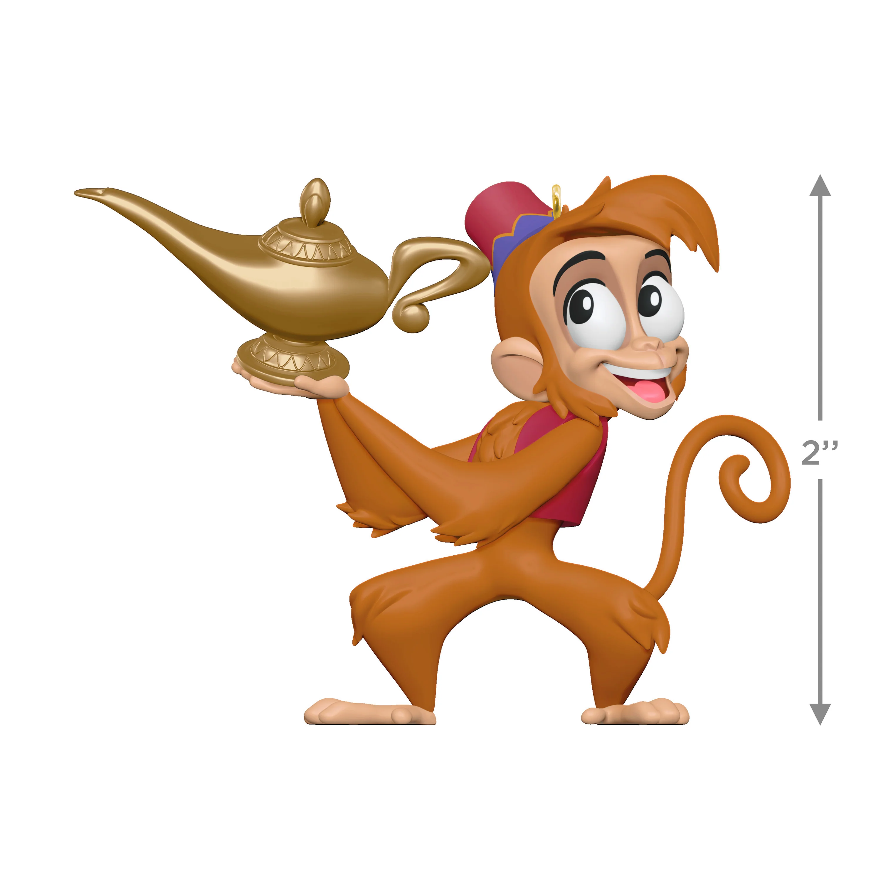 Disney Aladdin, Abu and the Magic Lamp — 2025 Hallmark Keepsake Christmas Ornament - Image 6