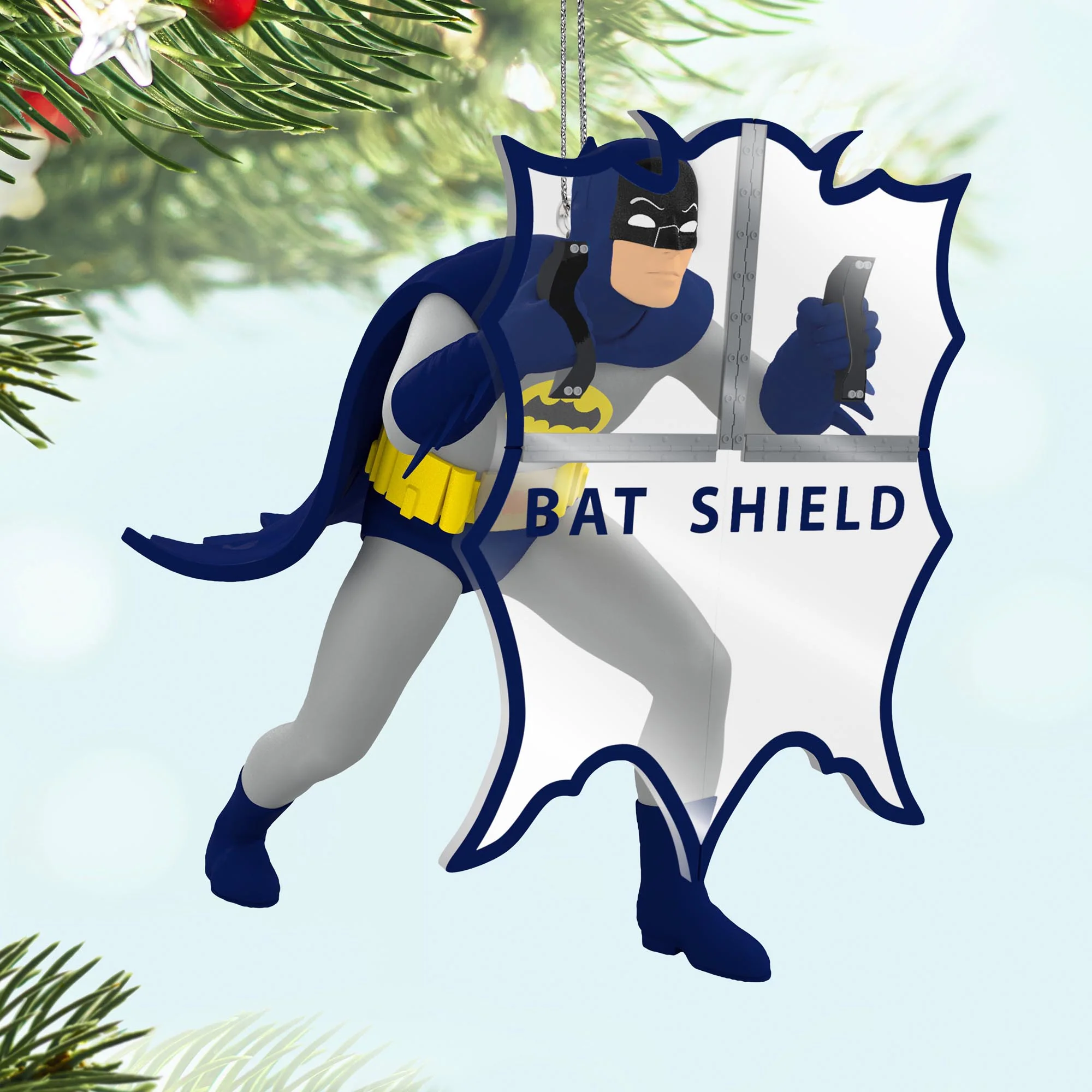 DC Batman™ The Classic TV Series, Behind the Batshield™ — 2025 Hallmark Keepsake Christmas Ornament - Image 2