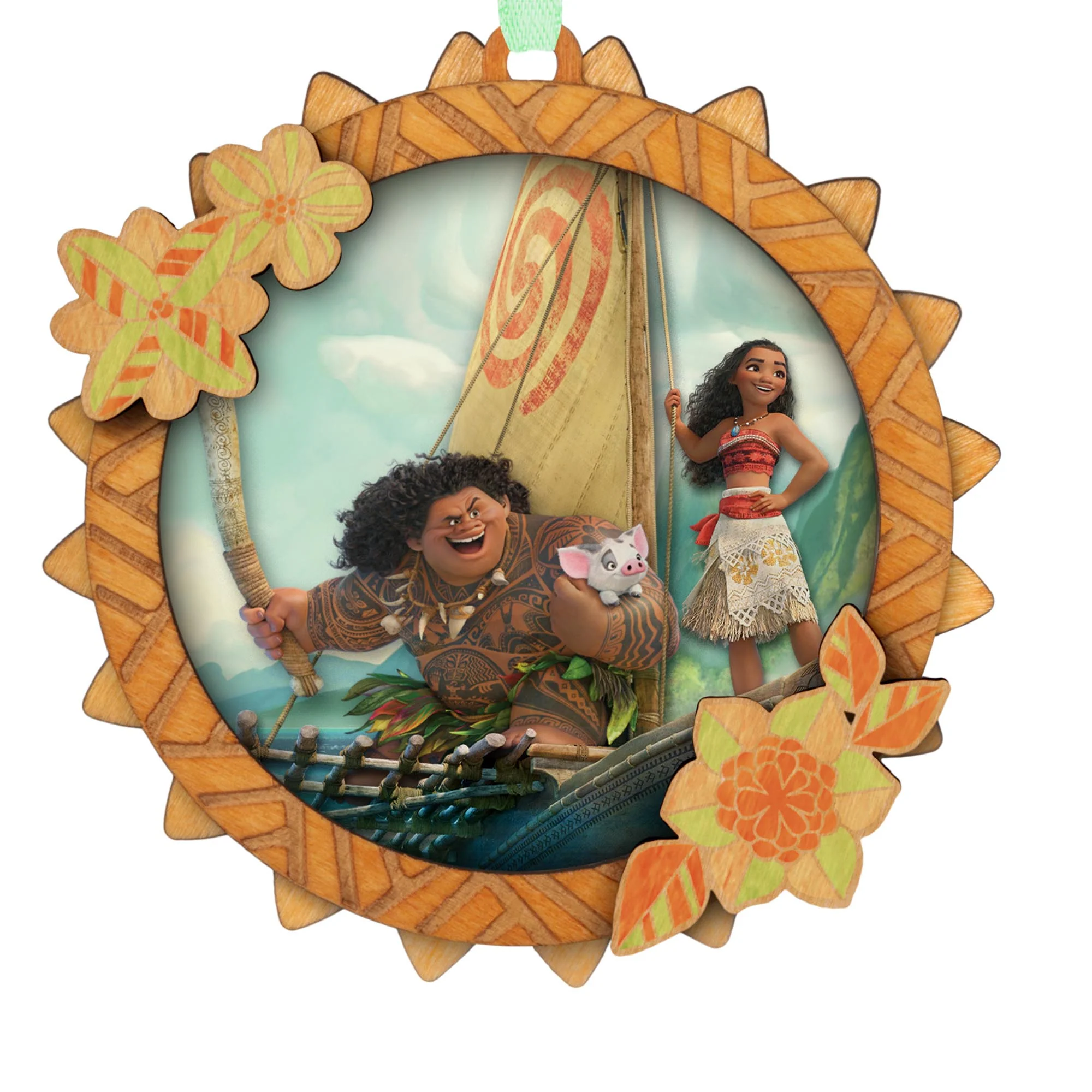 Disney Moana, Setting Sail — 2025 Hallmark Keepsake Christmas Ornament - Image 4