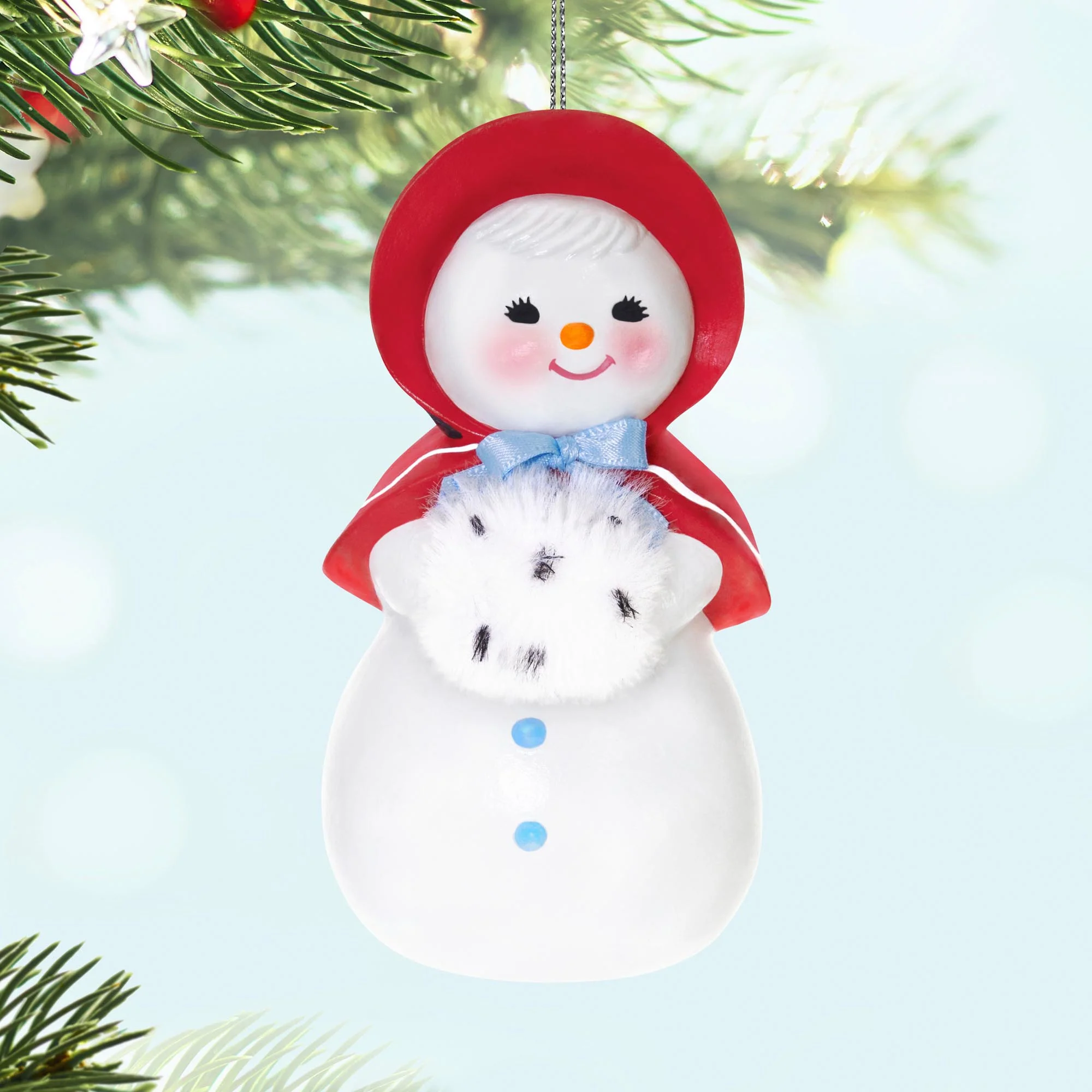 Sweet Snow Girl — 2025 Hallmark Keepsake Christmas Ornament - Image 2