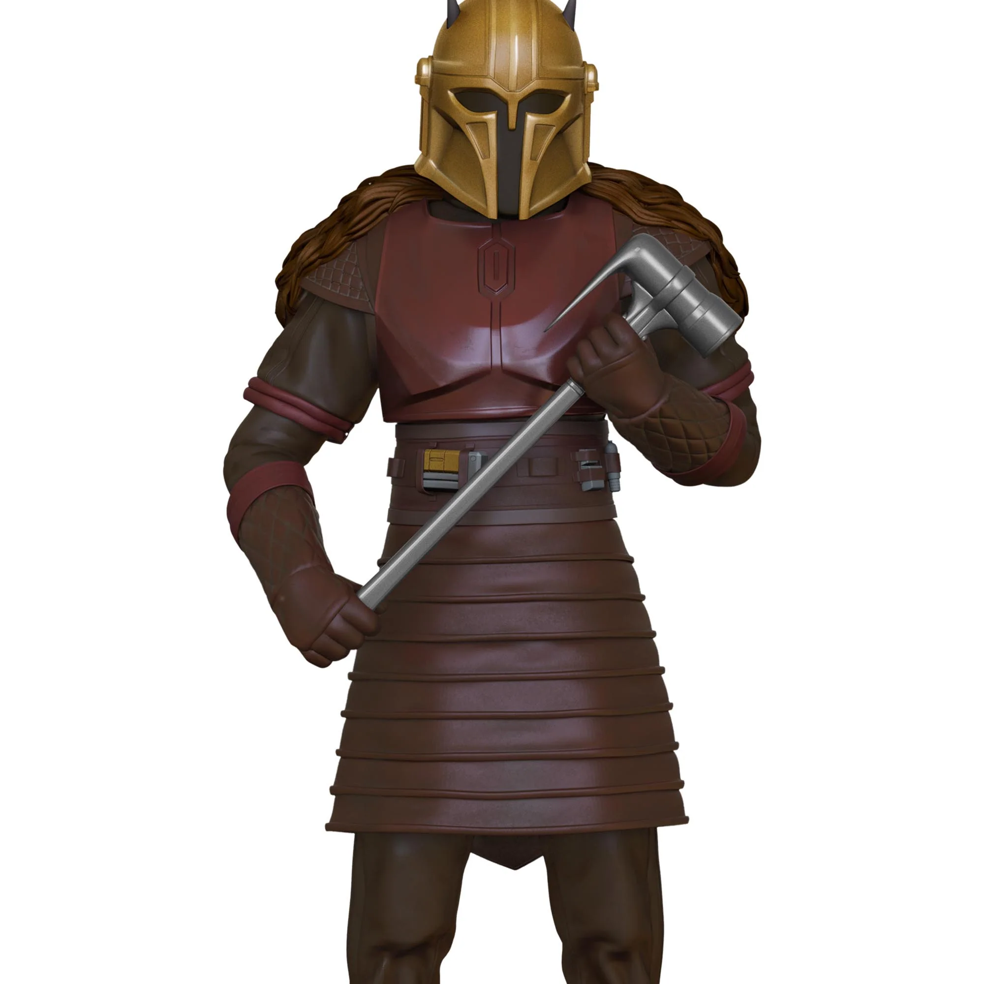 Star Wars™: The Mandalorian, The Armorer — 2025 Hallmark Keepsake Christmas Ornament - Image 4
