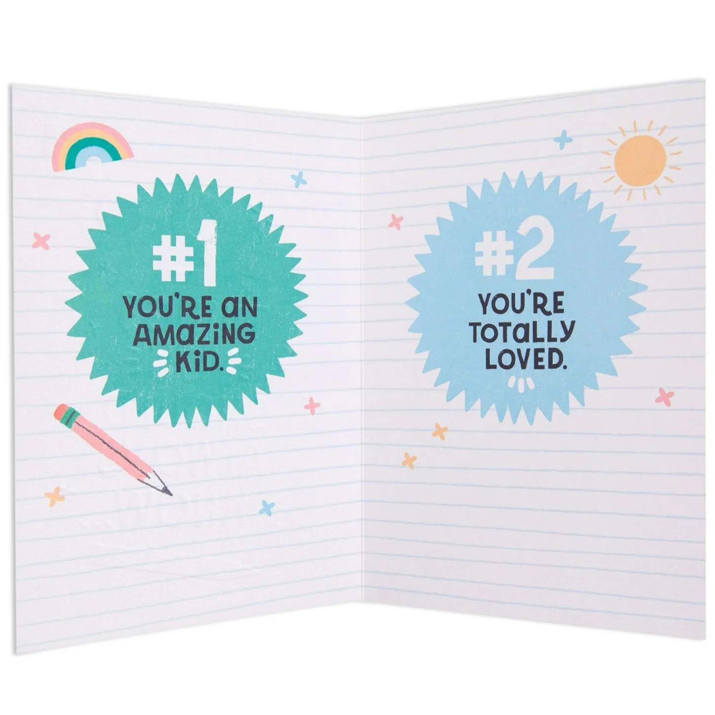 Little World Changers Love and Support Card for Kids - 2 Things - Image 2