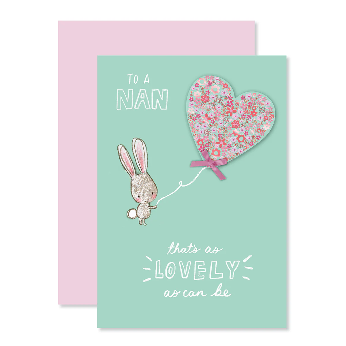 Hallmark Mother's Day Card For Nan - Lovely As Can Be - Image 3