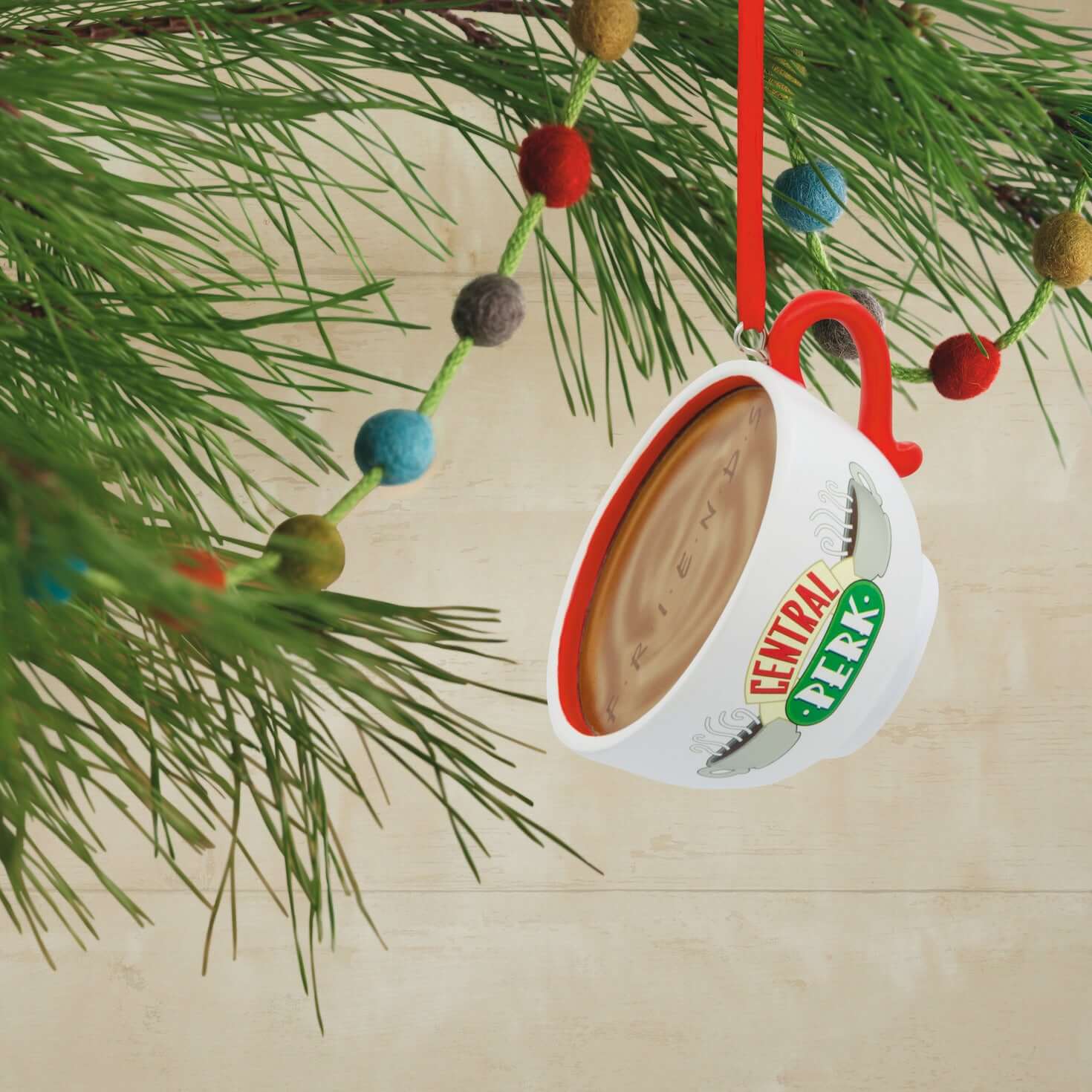 Friends Central Perk Cafe Coffee Cup - Hallmark Christmas Ornament - Image 2