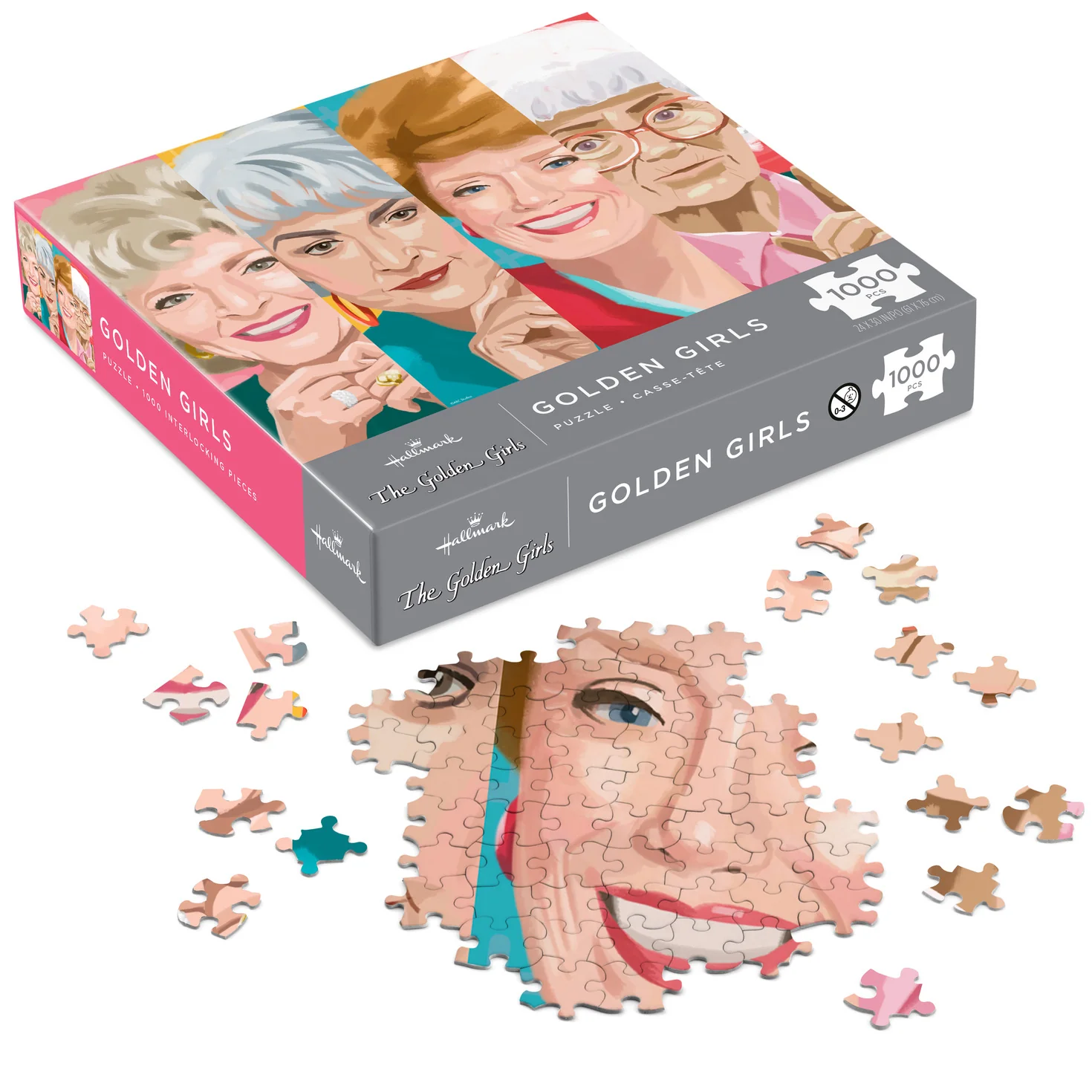 The Golden Girls 1000-Piece Jigsaw Puzzle - Image 3
