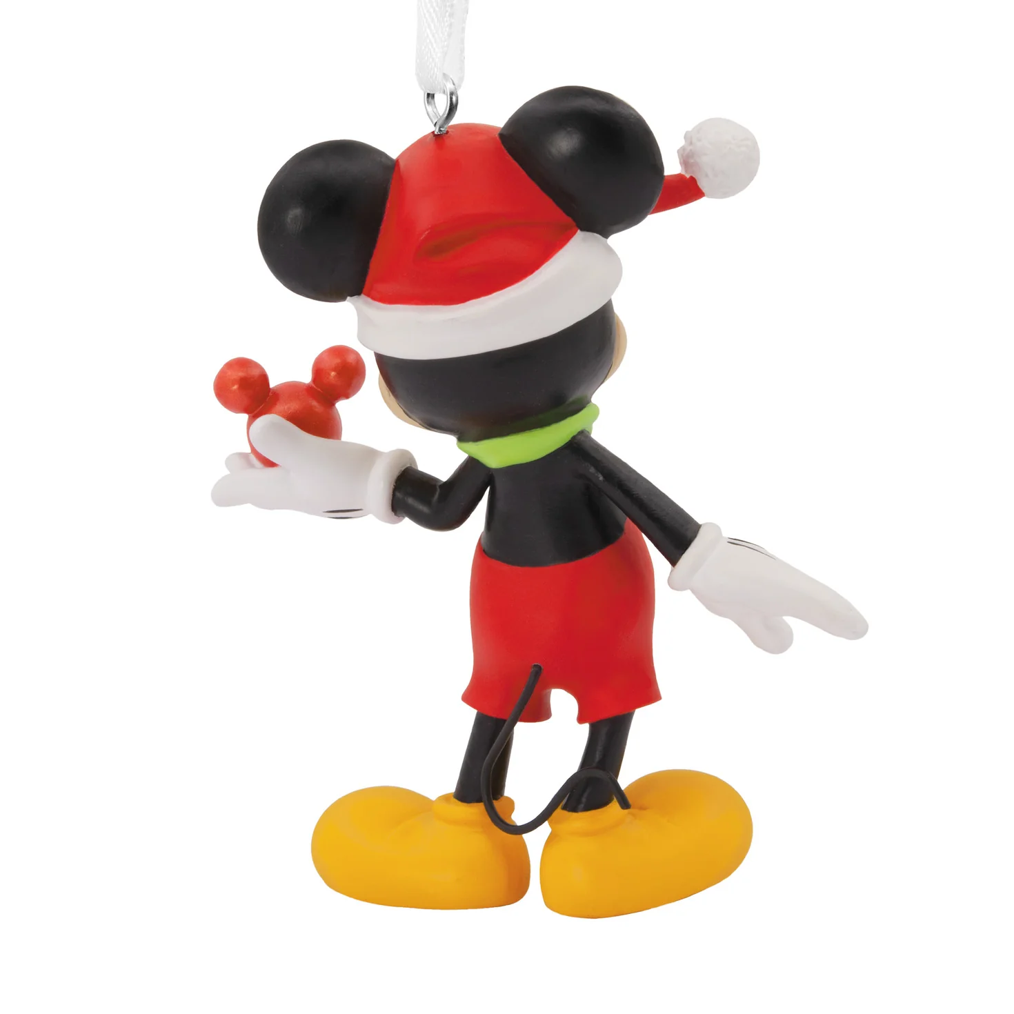 Hallmark Christmas Ornament - Disney Mickey Mouse Holding Ornament - Image 4