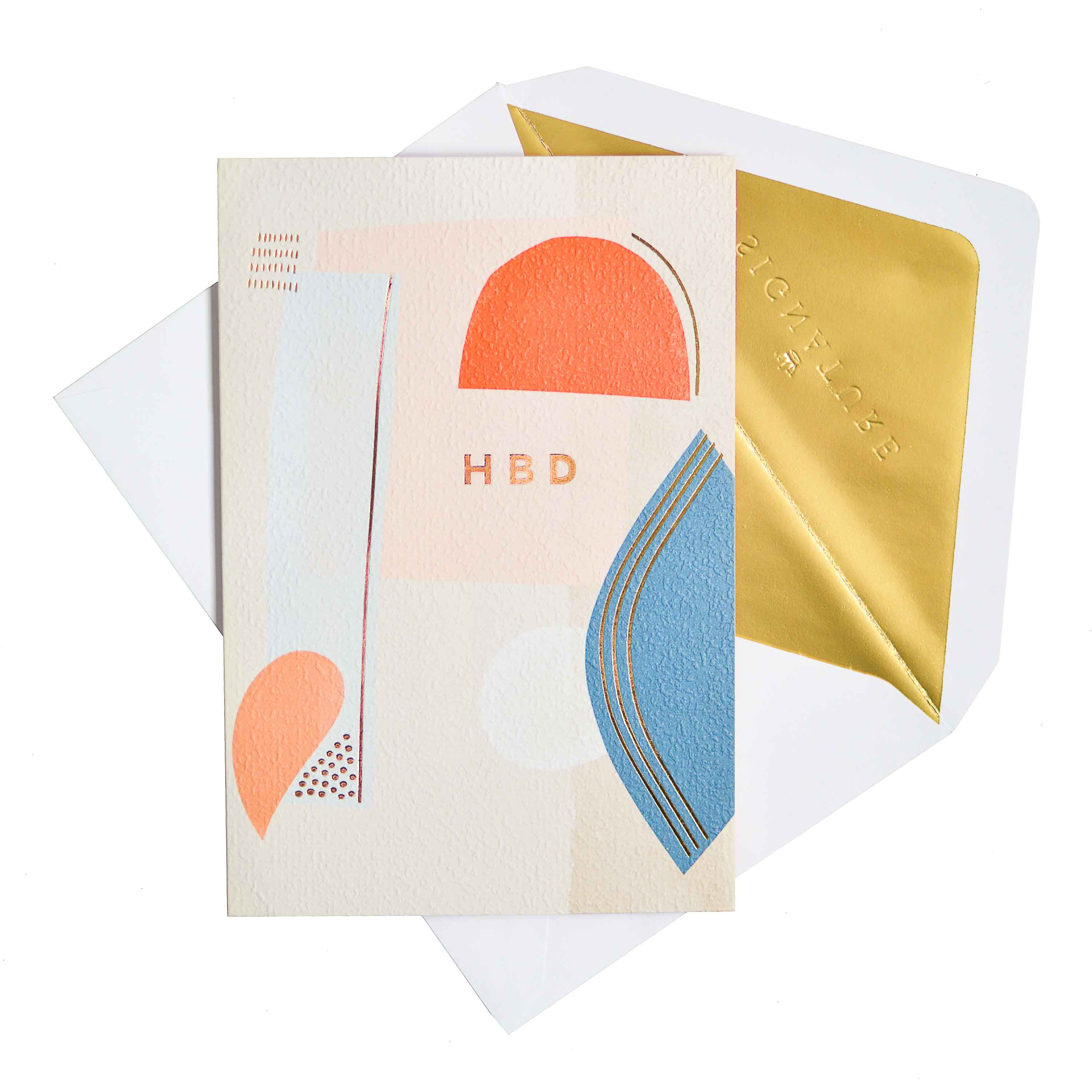 Signature Studio Birthday Card - HBD - Image 3
