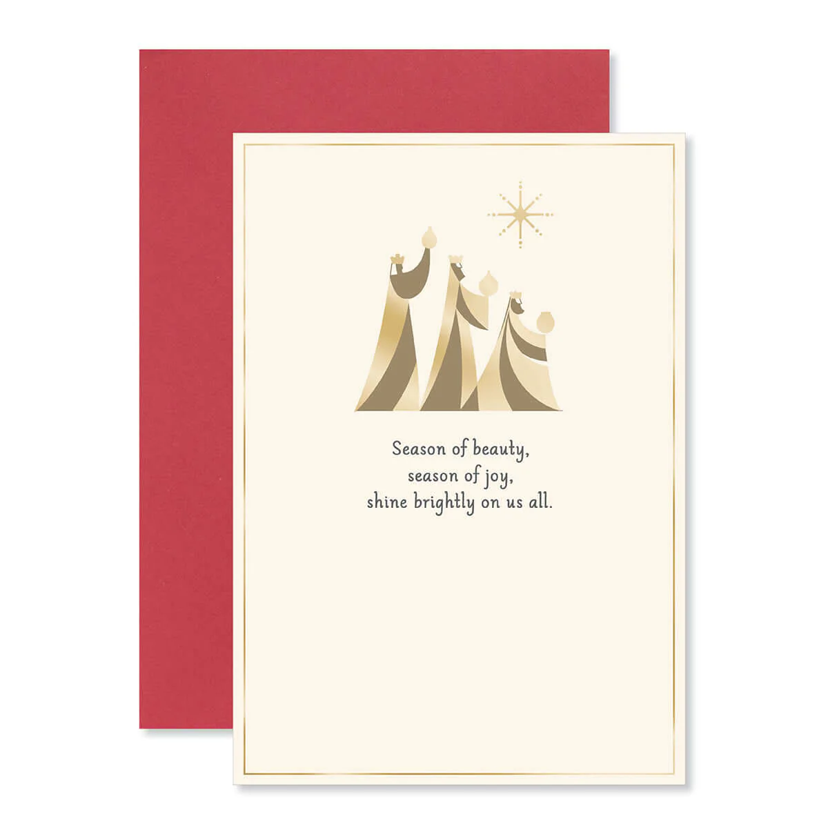 Hallmark Christmas Card - Season of Beauty & Joy - Image 3